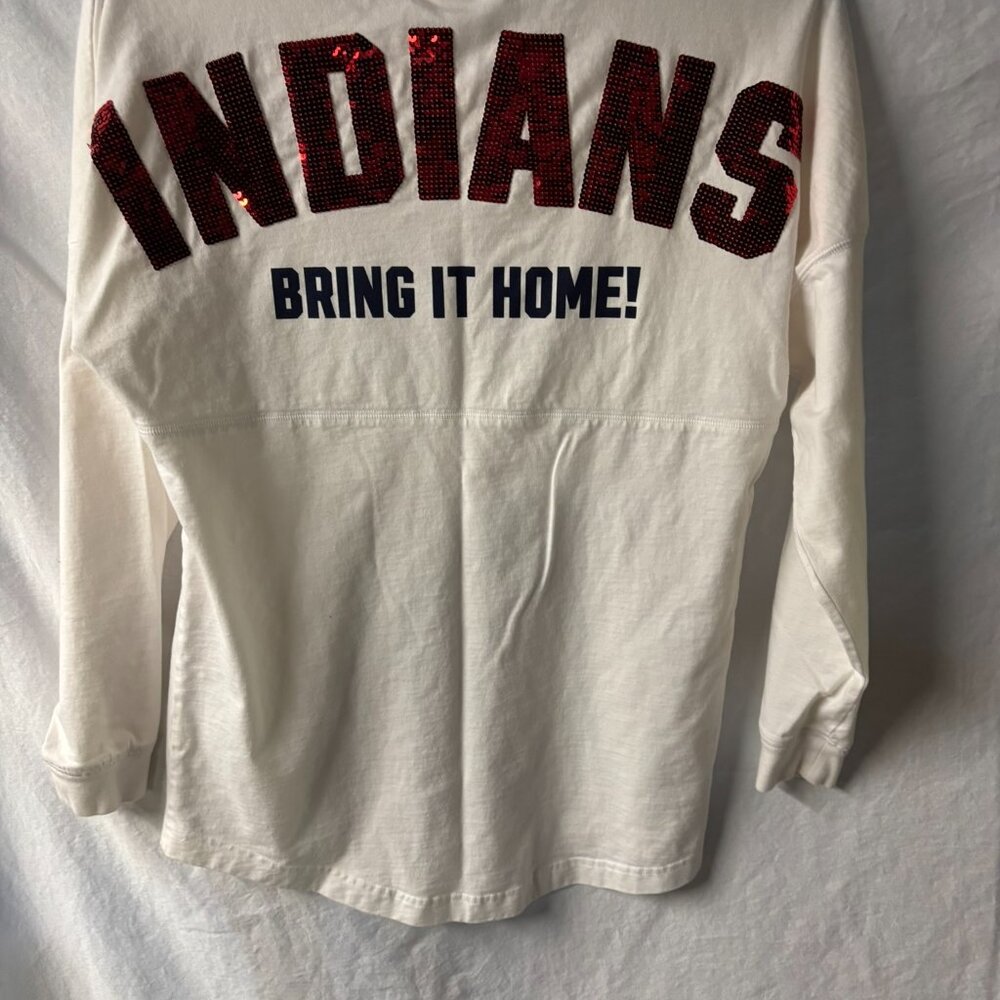 Victoria's Secret PINK Cleveland Indians MLB Long Sleeve-Small - Picture 3 of 3